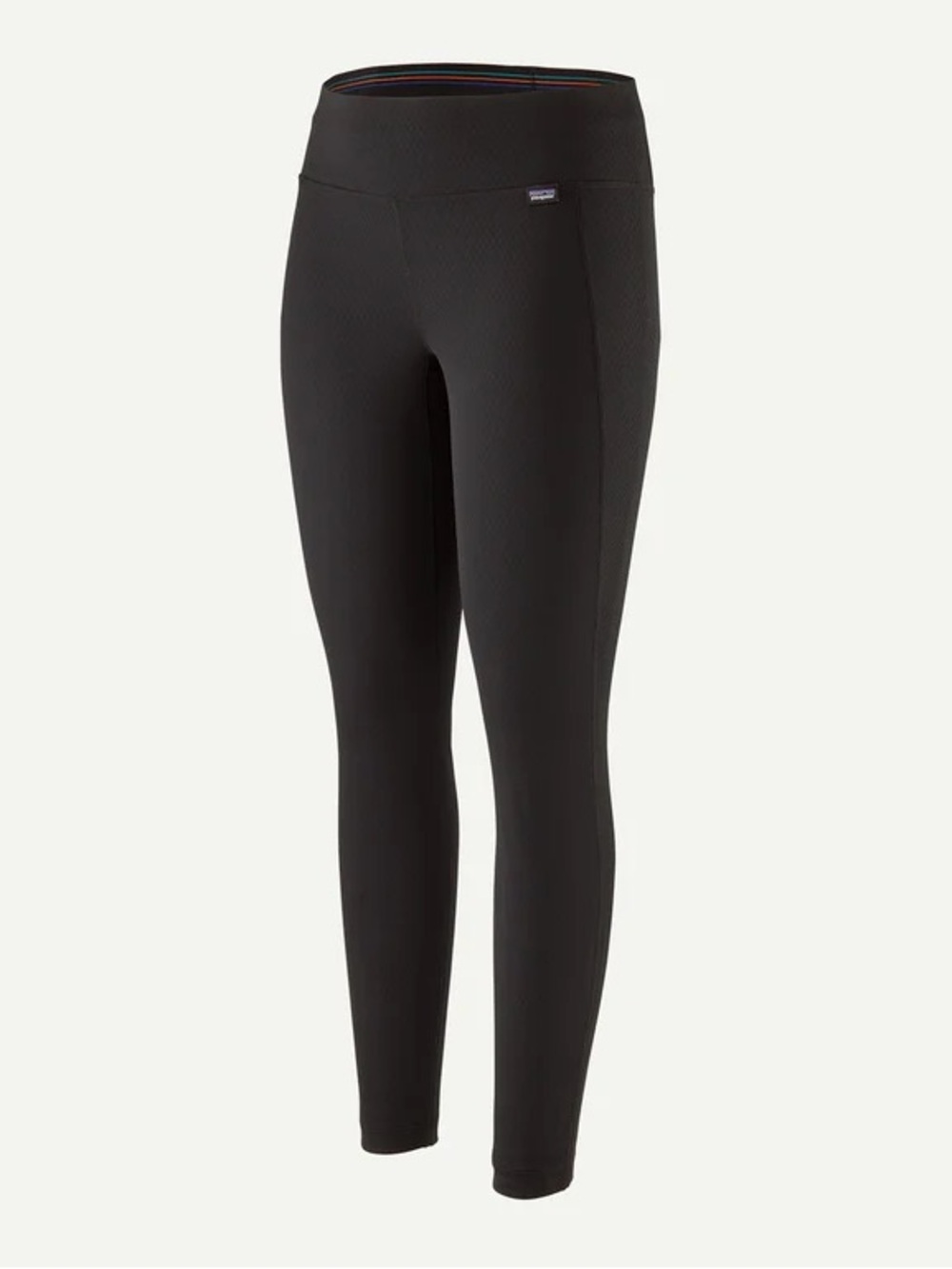 Patagonia Black Midweight Capilene Baselayer Leggings Medium Outdoor Utility